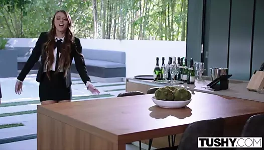 Tushy, stresi azaltmak için gizli bir yönteme sahip