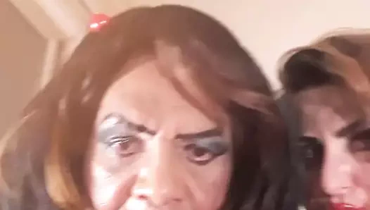 Prenses andrea ve zsa zsa ile strap-on