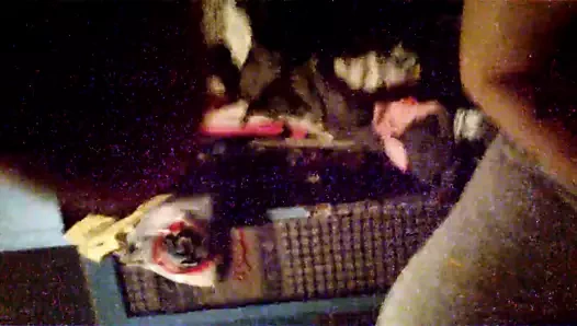 Bana bir bj verirken sadece kızlarımın saçını yapıyorum