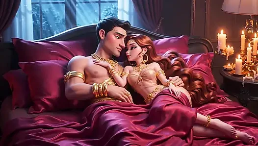 Moonlight Mein Desi Girl Ki Passionate Chudai - Heavy Jewellery Wali Randi