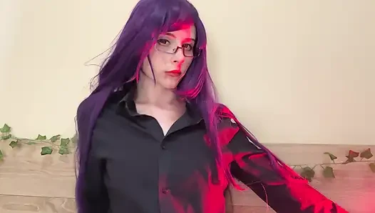 Rize kamishiro pixie ağda günahı - zarif ghoul ile dağınık bitirmek