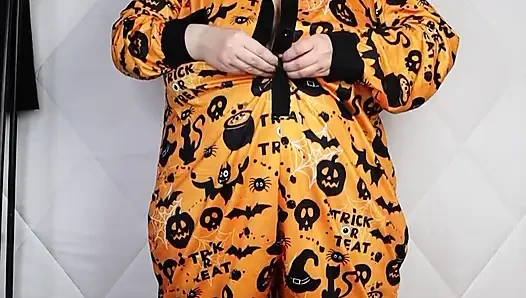 Shein 2'den yeni cadılar bayramı pijamam