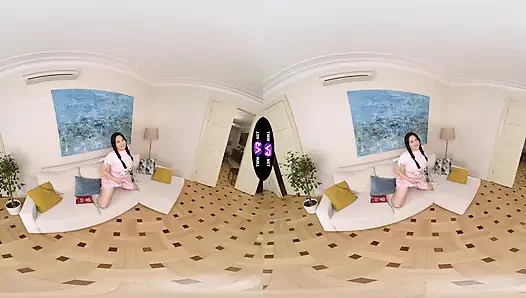 Ateşli amelia ost ıslak amını parmaklamak için matematiği bırakıyor - teenmegaworld
