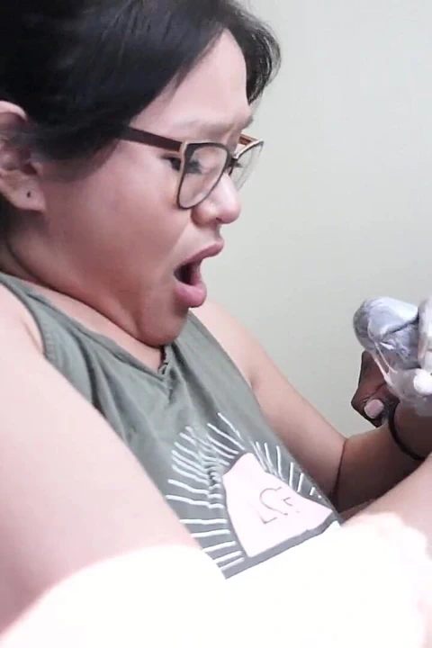 Yapışkan yapıştır elle muamele