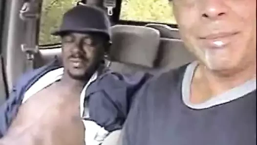 Sperm emme bir siyah çük