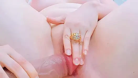 ENORME ORGASMO !! Ella rogó venir en mi polla