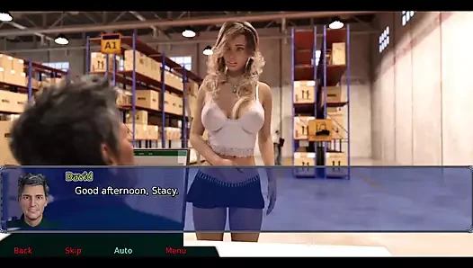 Ofis karısı #32 - stacy tonya'ya yardım etti ... anelo stacy'yi becermek istiyor ... simon stacy'nin amına parmağını soktu.