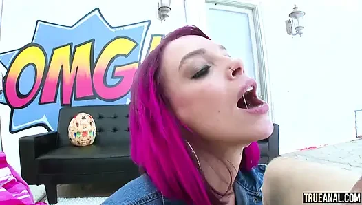 Настоящий анал - Anna Bell Peaks жаждет анала