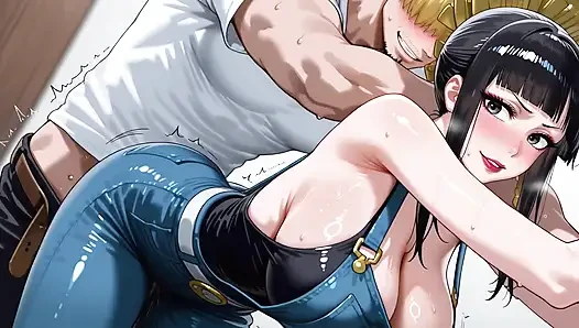 Sanji (op) x senjumaru (ağartıcı)