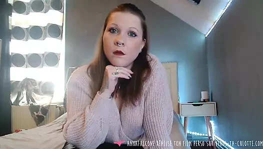 Vends-ta-culotte - zalim bir Fransız dominatrix tarafından itaatkar adam için aşağılama