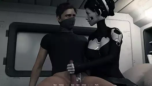 Projekt tutkulu mastürbasyon ve büyük memeli yapay zekalı seks robotu