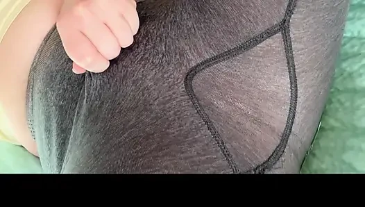 Rewetting my leggings