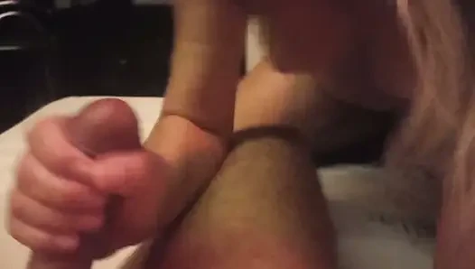 Married nurse sucking her husband and penetrated by 23-year-old man