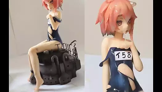 I58 sıcak tutkal figürü bukkake