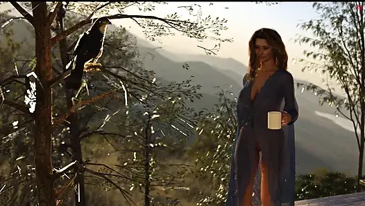 Awam - bay Bennet Sophia'yı tutkuyla sikiyor