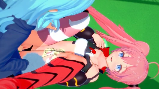 Milim, rimuru'nun horozunu istiyor: bir slime parodisi olarak reenkarne olduğum zaman