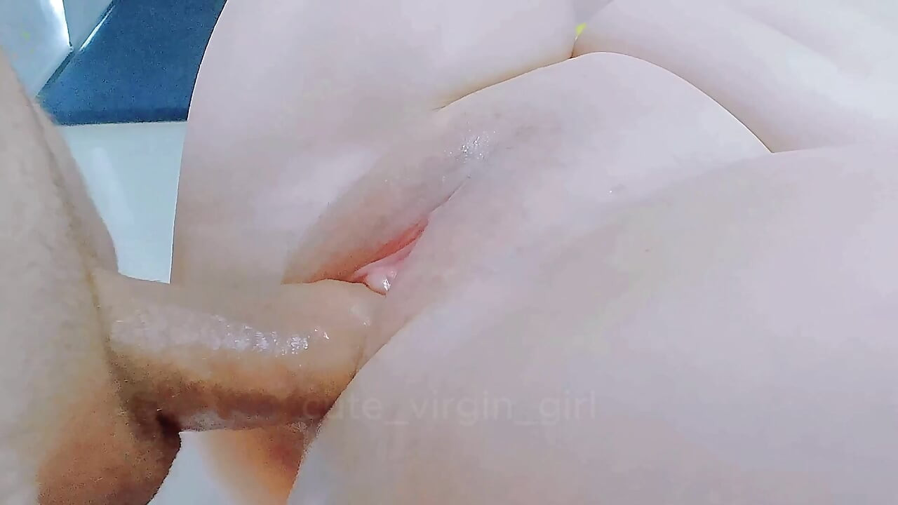 neighbor didn't want to take off her panties, but I convinced her after penetrating her