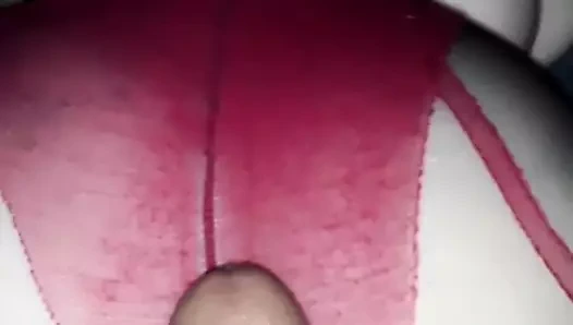 Seks bebek anal içinde kırmızı çorap