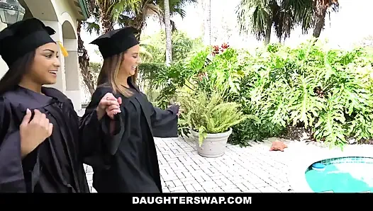 Mezuniyet günü üvey kız değiştirme