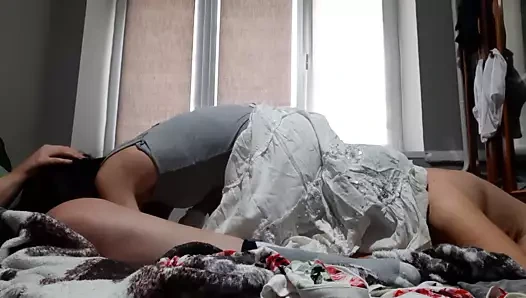 İlk lezbiyen üçlümüz - lezbiyen şeker