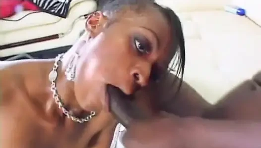 Siyah üzerine siyah anal ve oral eylem