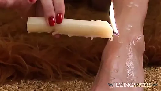 Vücuduna yağ ve ağda dökerek seni azdıracak