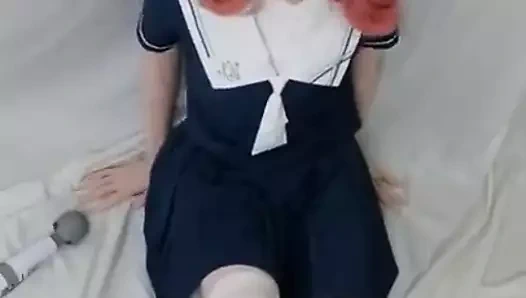 Kigurumi denizci kıyafeti titreşimli
