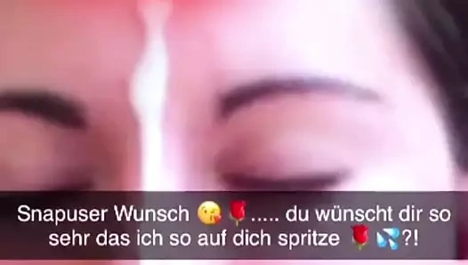 Yüze boşalma gernan sna9 kız