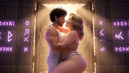 Temple of Lust - Passionate Couple's Erotic Adventure