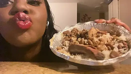 Mukbang ест бразильскую пищу, говоря о моих целях (приходите Chill со мной)