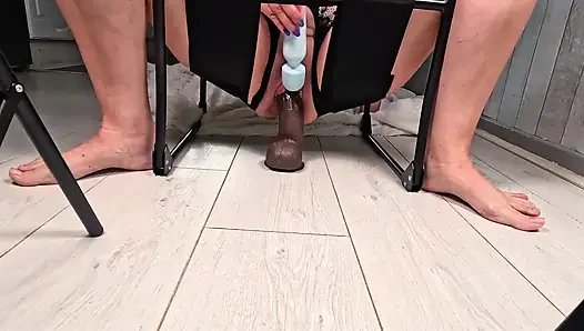 Büyük zenci yarağı dildo sikişi