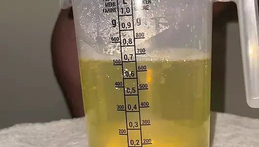 Bardakta büyük sidik ve büyük boşalma