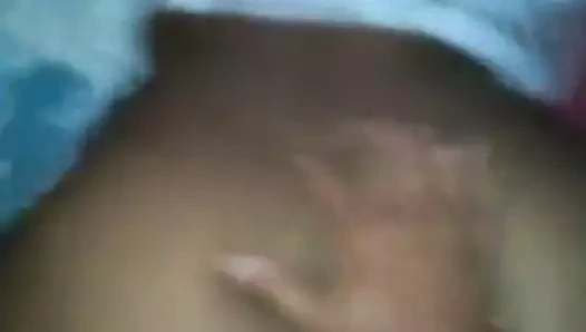 Sevimli zenci götüne boşalma