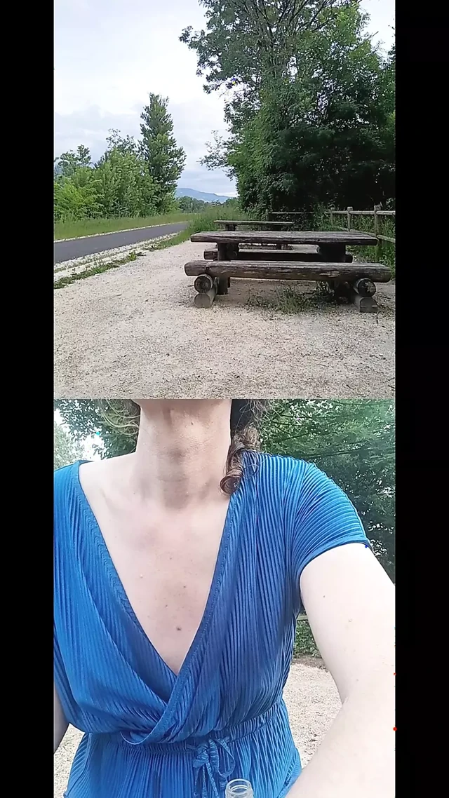 Asmr göğüsler ve doğa