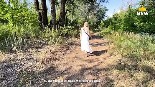 Bir yabancı becerdin sıcak eş vika