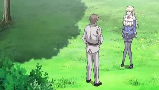 Hentai - doğada ateşli sarışın bir hatunla sikişiyor