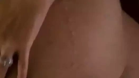 Hardcore köpek stil seks ile büyük cumshot üzerinde göt