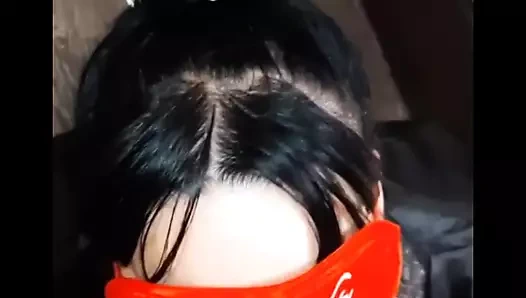Ağzına boşalmalı havalı oral seks