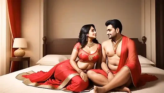 Ateşli seksi hintli yenge mavi sari sikişiyor archita phukan