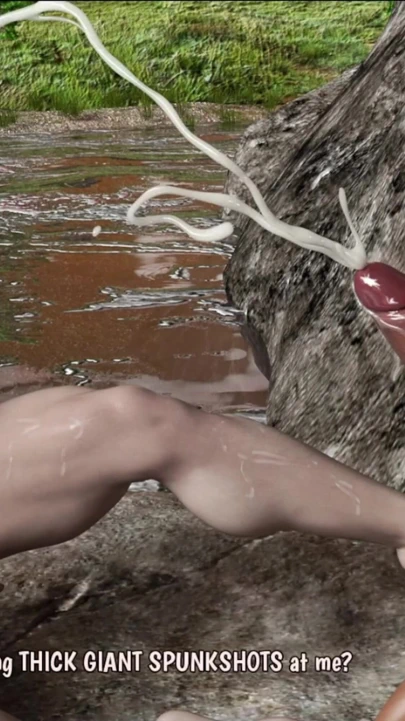 Conan şelalede Mary Senseless'ı sikiyor, sıkı amcığını ateşli dölle dolduruyor! | Klip 2