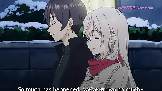 Rus alya ile sakin bir yatak odası anı hızla kuze'nin ateşli sekse çekildiği bir duruma dönüşüyor