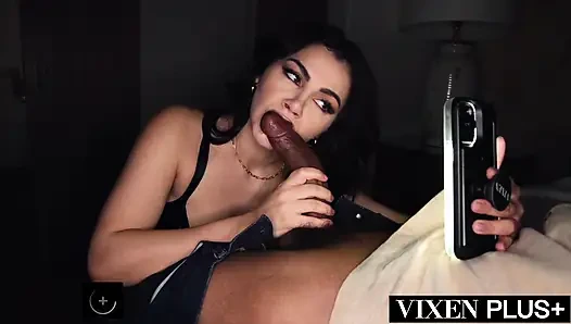 Vixenplus büyük zenci arzulayan ateşli evli kadın Valentina Nappi sikiliyor