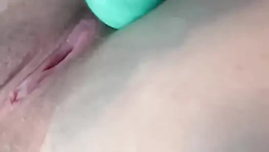 Kendi kendini itme dildo kullandım