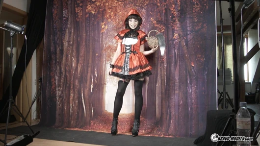 Rebeka black - 407 - sahne arkası stüdyo fotoğraf çekimi