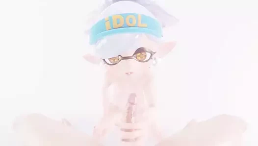 Splatoon marie oral seks 3d
