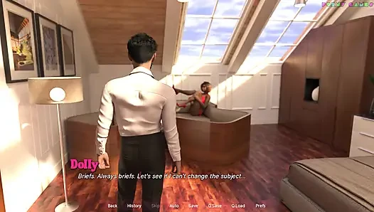 Dolly'nin iki yalamalı fırınla üreme partisi - evli kadın seksi Yogi ile döllenme istiyor, vahşi açık havada dölleme 2