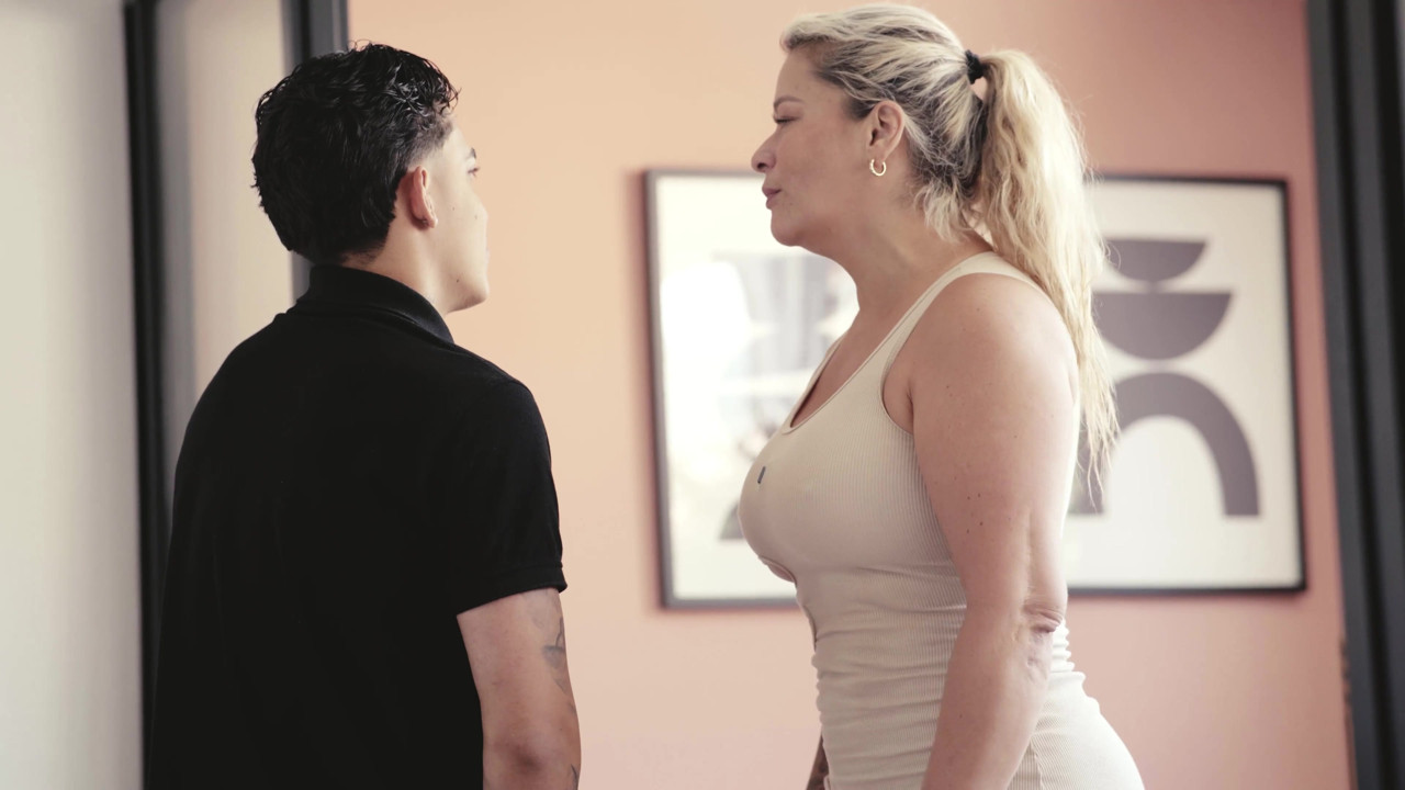Stepmother Asks Her Stepson to Keep a Secret in Exchange for Sex