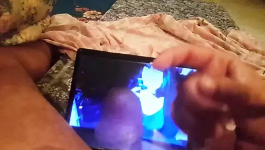 Ve sadece benim için başka bir kremsi sperm patlaması...