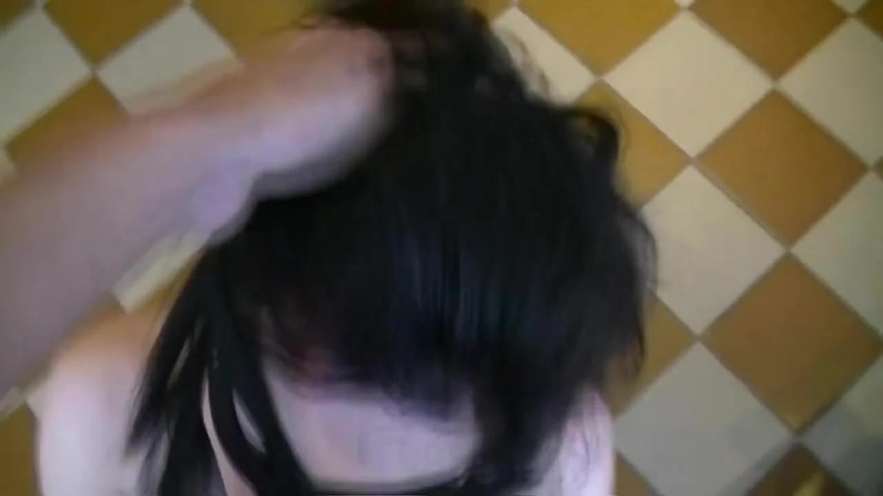 She sucking my dick while wearing a mask