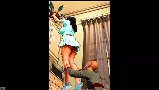 Bir çiftin aşk düeti ve şehvet-yakın çekim amcığı sikiliyor